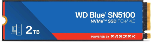 WESTERN DIGITAL SSD INTERNO BLU SN5100 M2 PCI EXPRESS 2TB